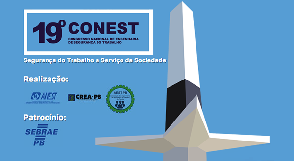 19º CONEST | CONGRESSO NACIONAL DE ENGENHARIA DE SEGURANÇA DO TRABALHO