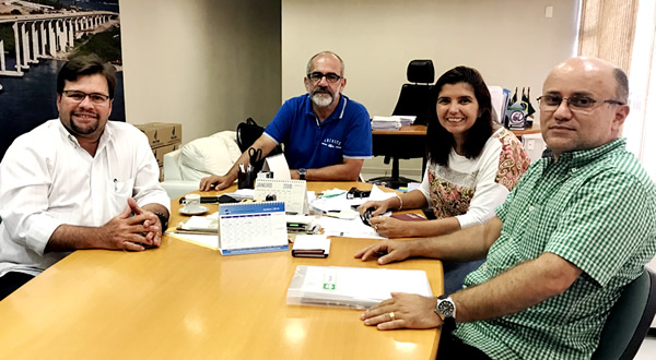 ANEST visita a nova presidente do CREA-RN, engenheira Ana Adalgiza. ANEST visita a nova presidente do CREA-RN, engenheira Ana Adalgiza.