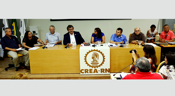 Primeira plenária do CREA Rio Grande do Norte dia 29/01/2018