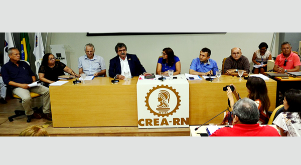 Primeira plenária do CREA Rio Grande do Norte dia 29/01/2018