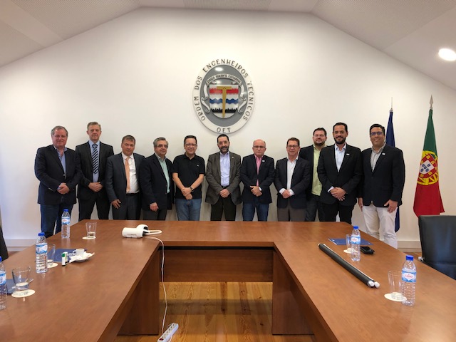 Delegação Brasileira é recebida na Sede da Ordem dos Engenheiros Técnicos de Portugal (OET) Delegação Brasileira é recebida na Sede da Ordem dos Engenheiros Técnicos de Portugal (OET)