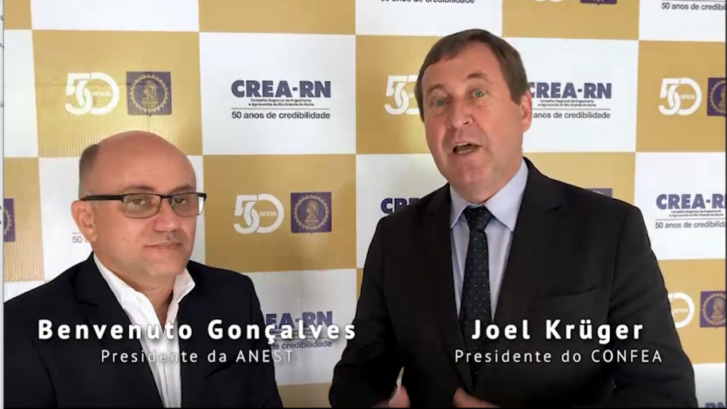 Presidente Joel Krüger convida profissionais para o 21º Conest