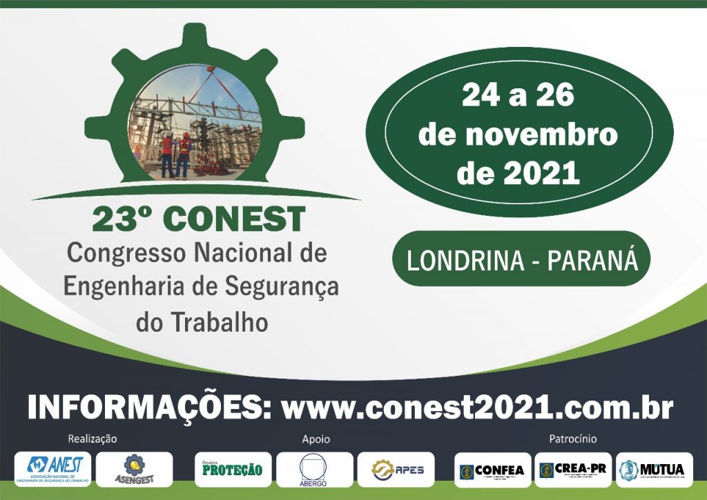 Lançamento do 23º Congresso Nacional de Engenharia de Segurança do Trabalho Lançamento do 23º Congresso Nacional de Engenharia de Segurança do Trabalho