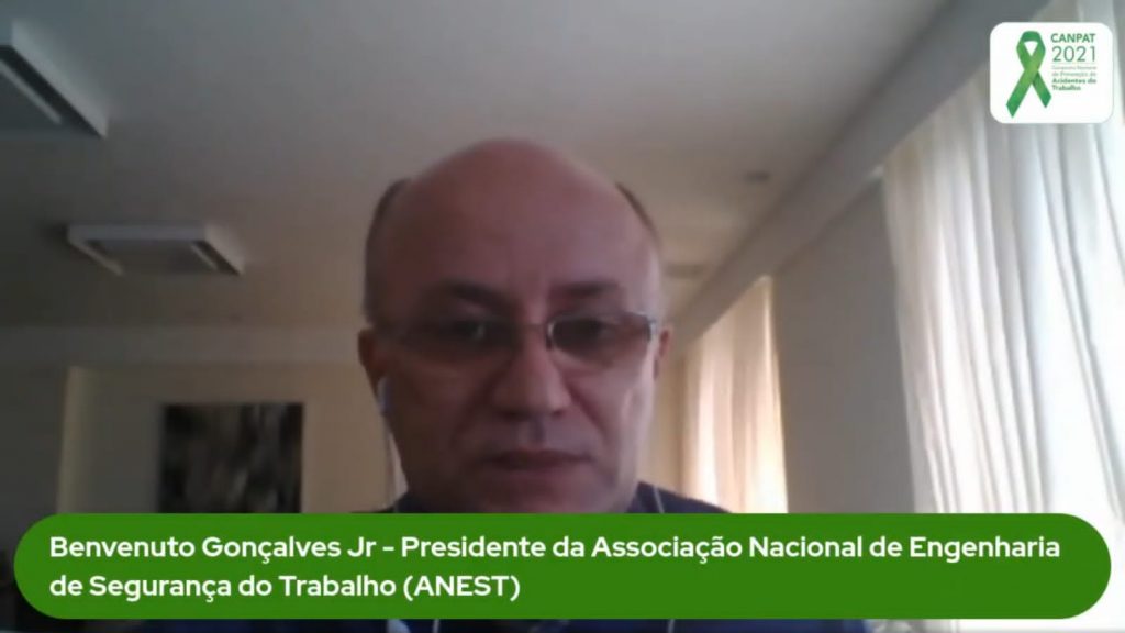 Presidente Benvenuto Goncalves participa de evento da CANPAT 2021 Presidente Benvenuto Goncalves participa de evento da CANPAT 2021