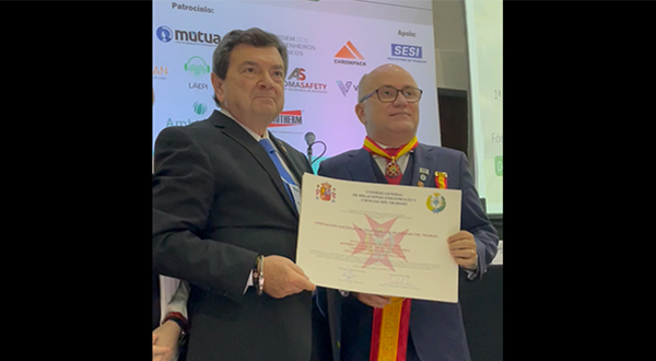 ANEST recebe o Título de Membro de Honra do Conselho Geral de Relações Industriais e Ciências do Trabalho da Espanha e Membro do Capítulo da Cruz dos Serviços Distinguidos